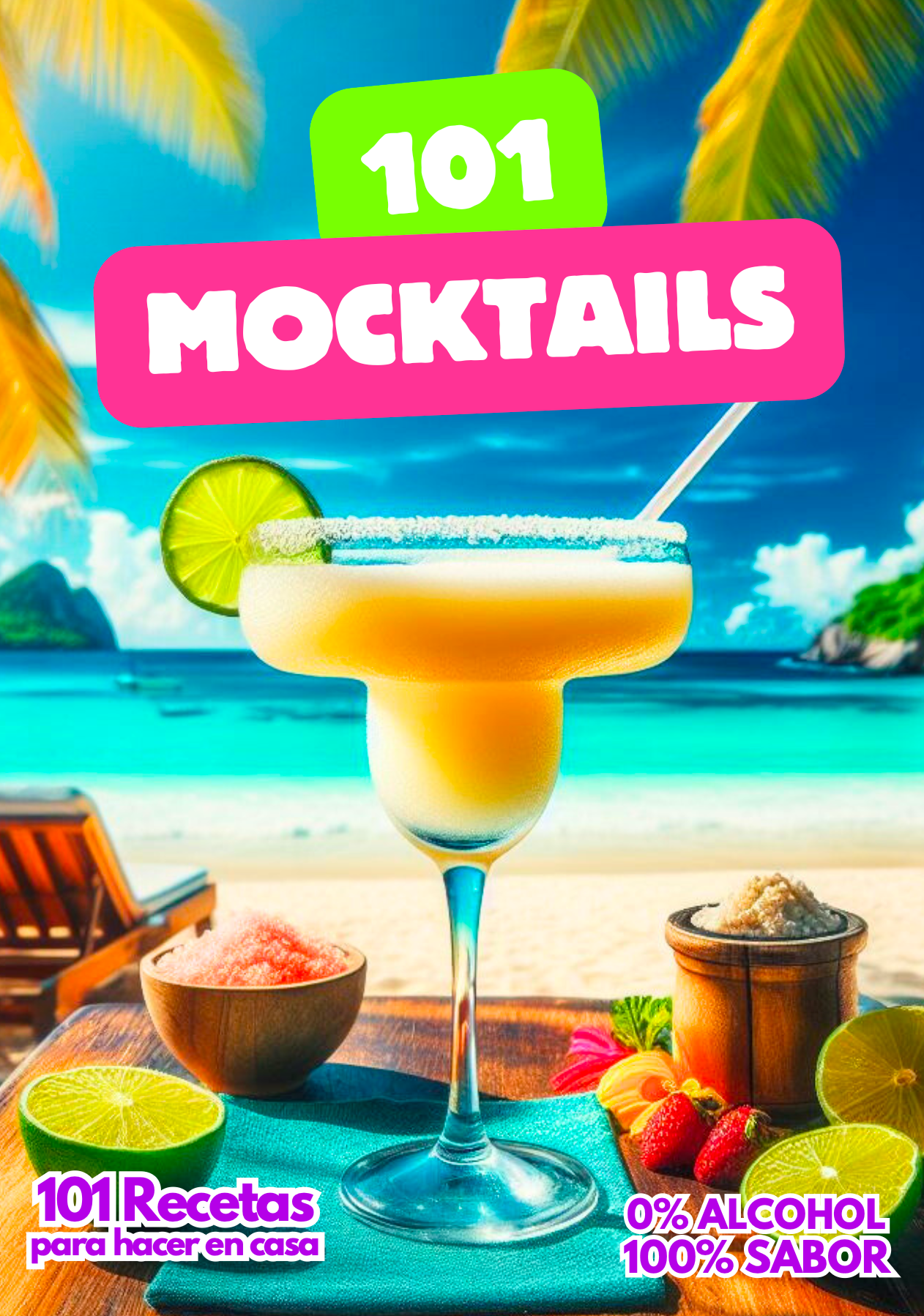 Ebook - 101 Mocktails para hacer en casa
